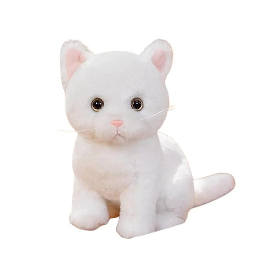 Kuscheltier Katze Weiß