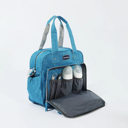 Wickeltasche Blau